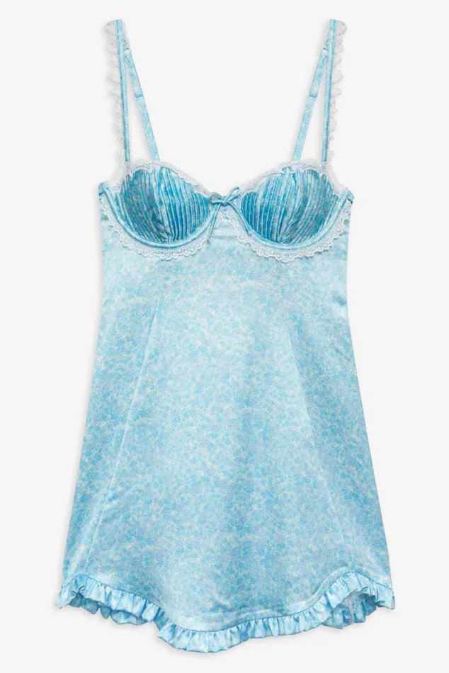 For Love and Lemons Dresses Everyday Slip Dress Blue 8211 Women For Love and Lemons Dresses Everyday Slip Dress Blue 8211 Women