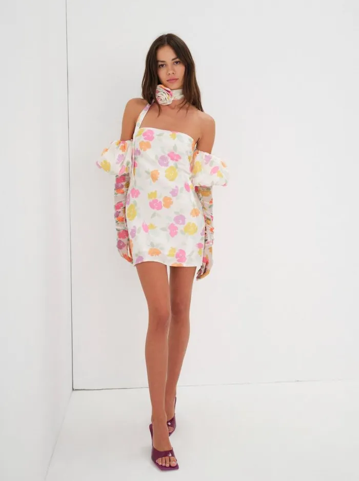 For Love and Lemons Dresses Hazel Mini Dress Multi 8211 Women