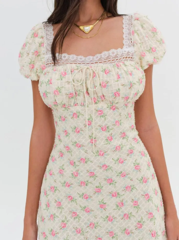 For Love and Lemons Dresses Maxine Mini Dress Ivory 8211 Women For Love and Lemons Dresses Maxine Mini Dress Ivory 8211 Women
