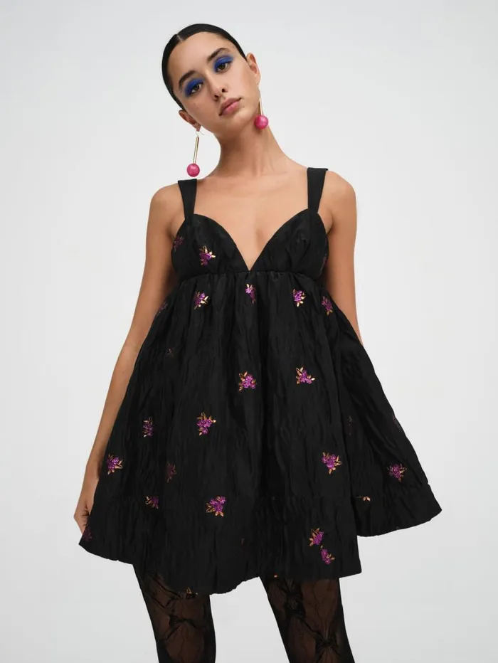 For Love and Lemons Dresses Sachi Mini Dress Black 8211 Women