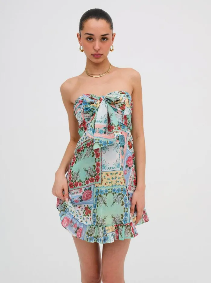 For Love and Lemons Dresses Teagan Mini Dress Multi 8211 Women