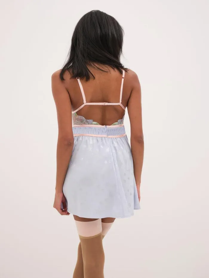 For Love and Lemons Lingerie High Tide Slip Dress Blue 8211 Women For Love and Lemons Lingerie High Tide Slip Dress Blue 8211 Women