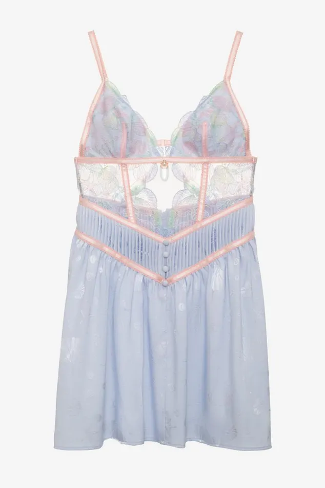 For Love and Lemons Lingerie High Tide Slip Dress Blue 8211 Women For Love and Lemons Lingerie High Tide Slip Dress Blue 8211 Women