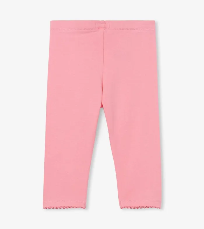 Girls Light Pink Leggings Hatley