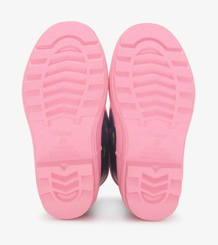 Girls Ombre Stars Matte Rain Boots Hatley