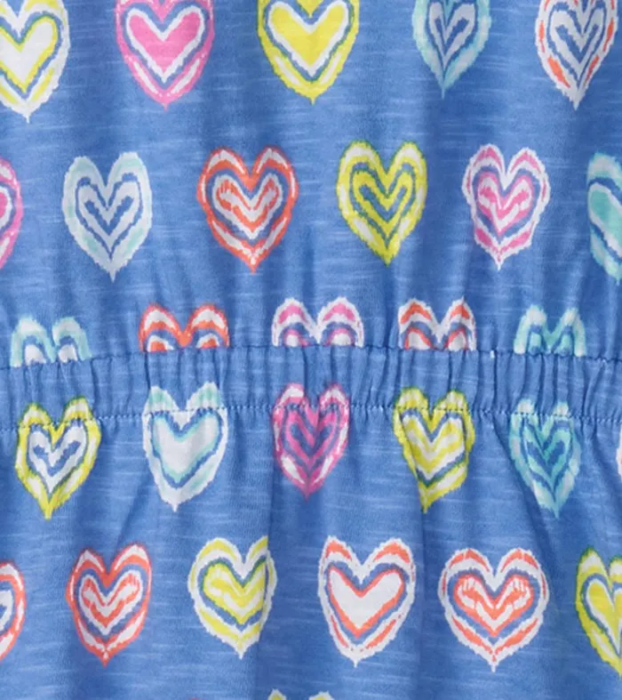 Girls Shibori Hearts Relaxed Dress Hatley