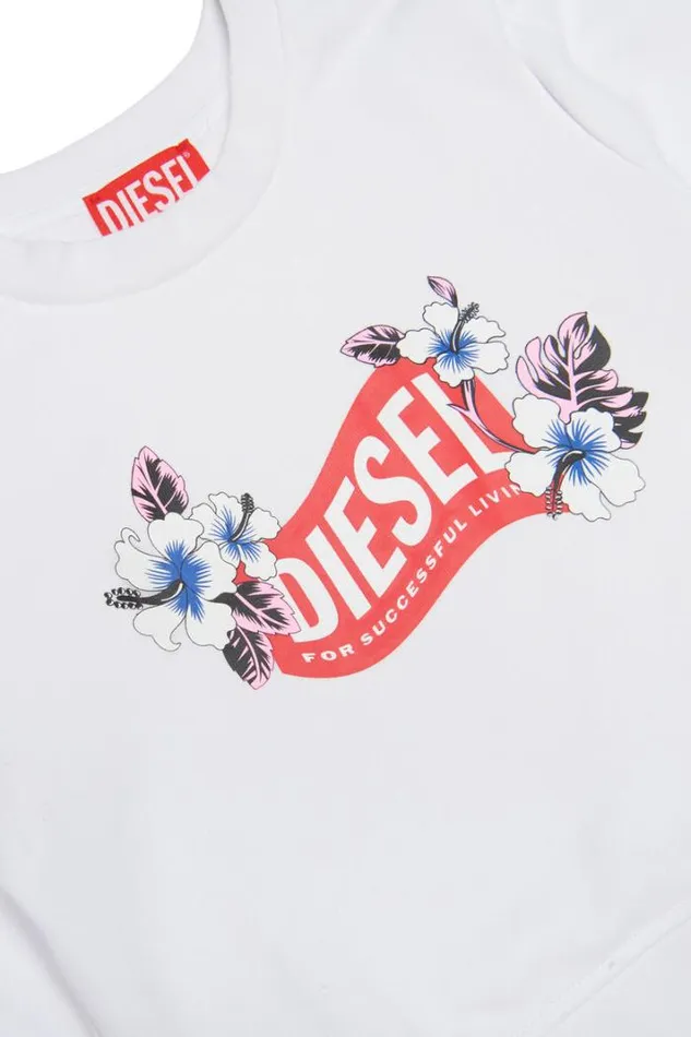 Girls Sisco White Diesel ReadyToWear