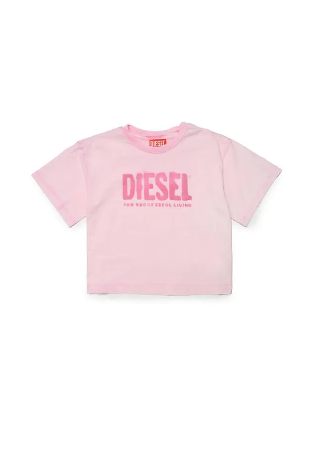 Girls Toilfy Pink Diesel ReadyToWear