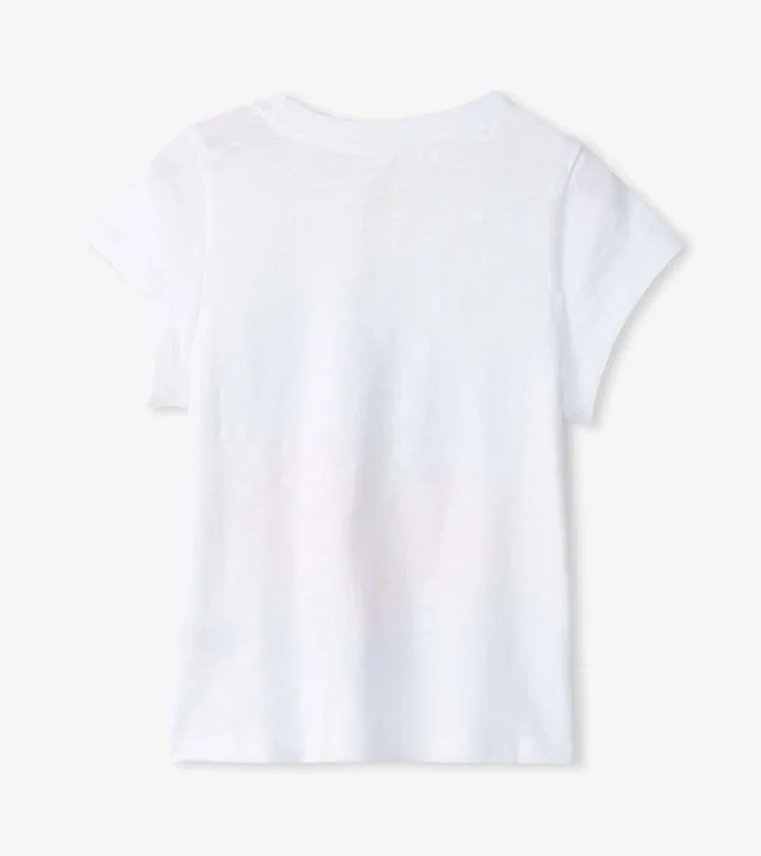 Girls Wild Flower Graphic Tee Hatley