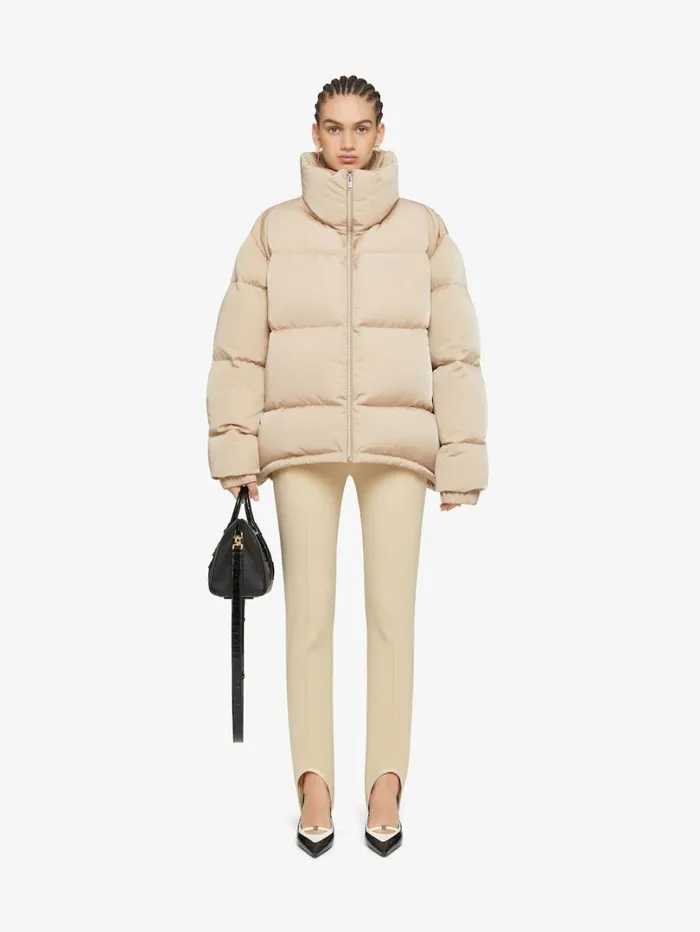 Givenchy 4G Puffer Jacket Powder Women Outerwear and Blousons