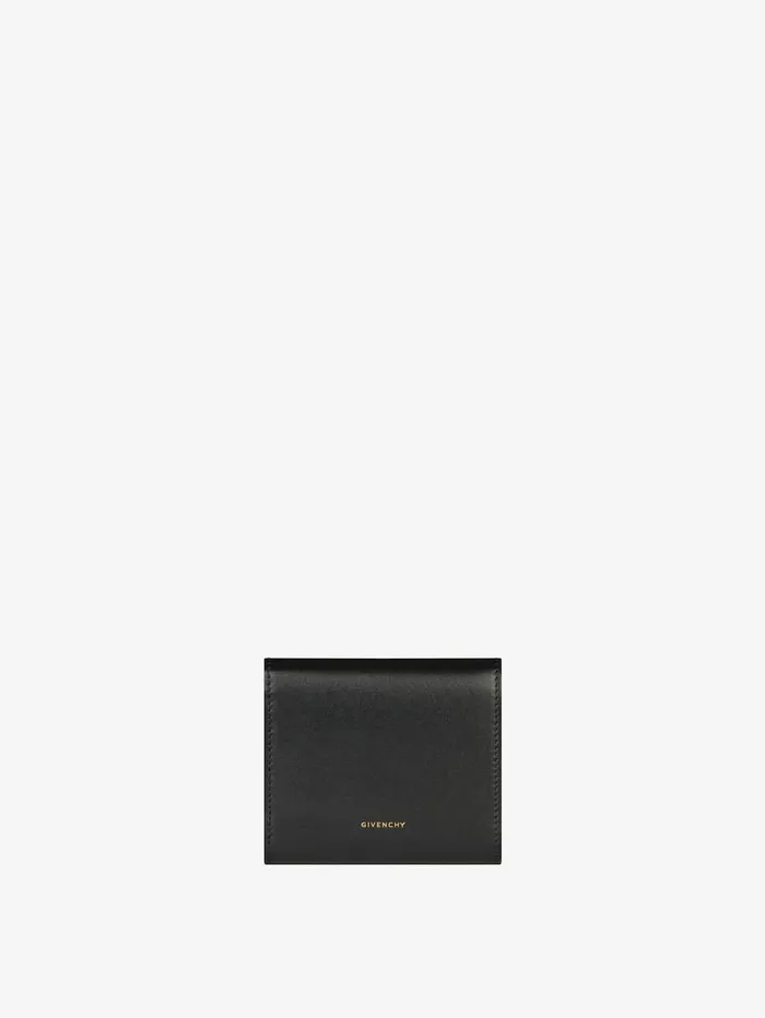 Givenchy 4G Wallet In Leather Black Women Wallets and Card Holders Givenchy 4G Wallet In Leather Black Women Wallets and Card Holders