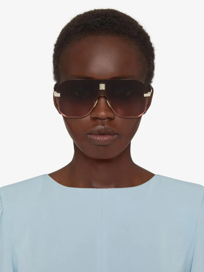 Givenchy 4GEM Unisex Sunglasses In Metal Browngolden WomenMen Sunglasses Givenchy 4GEM Unisex Sunglasses In Metal Browngolden WomenMen Sunglasses