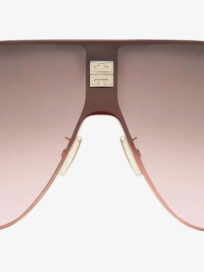Givenchy 4GEM Unisex Sunglasses In Metal Browngolden WomenMen Sunglasses Givenchy 4GEM Unisex Sunglasses In Metal Browngolden WomenMen Sunglasses