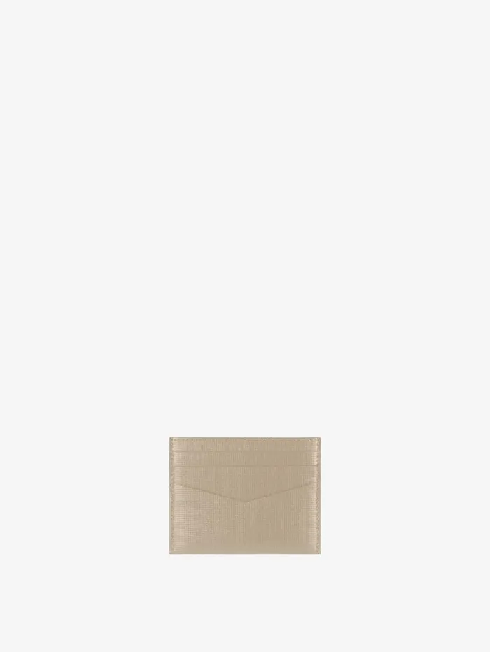 Givenchy Card Holder In Classic 4G Leather Beigegrey Men Wallets and Card Holders Givenchy Card Holder In Classic 4G Leather Beigegrey Men Wallets and Card Holders