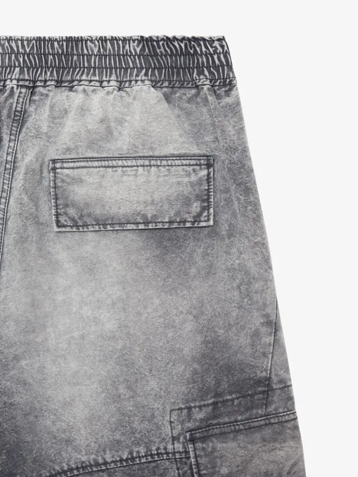 Givenchy Cargo Pants In Denim Greywhite Men Pants and Shorts