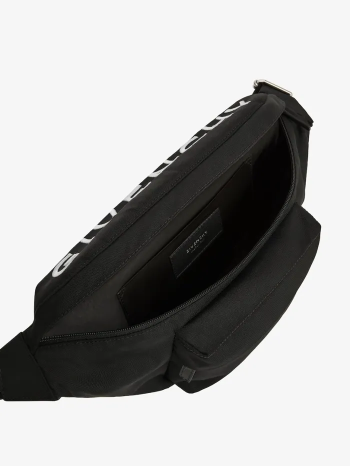 Givenchy Essential U Bumbag In Nylon Black Men Crossbody Bags Givenchy Essential U Bumbag In Nylon Black Men Crossbody Bags