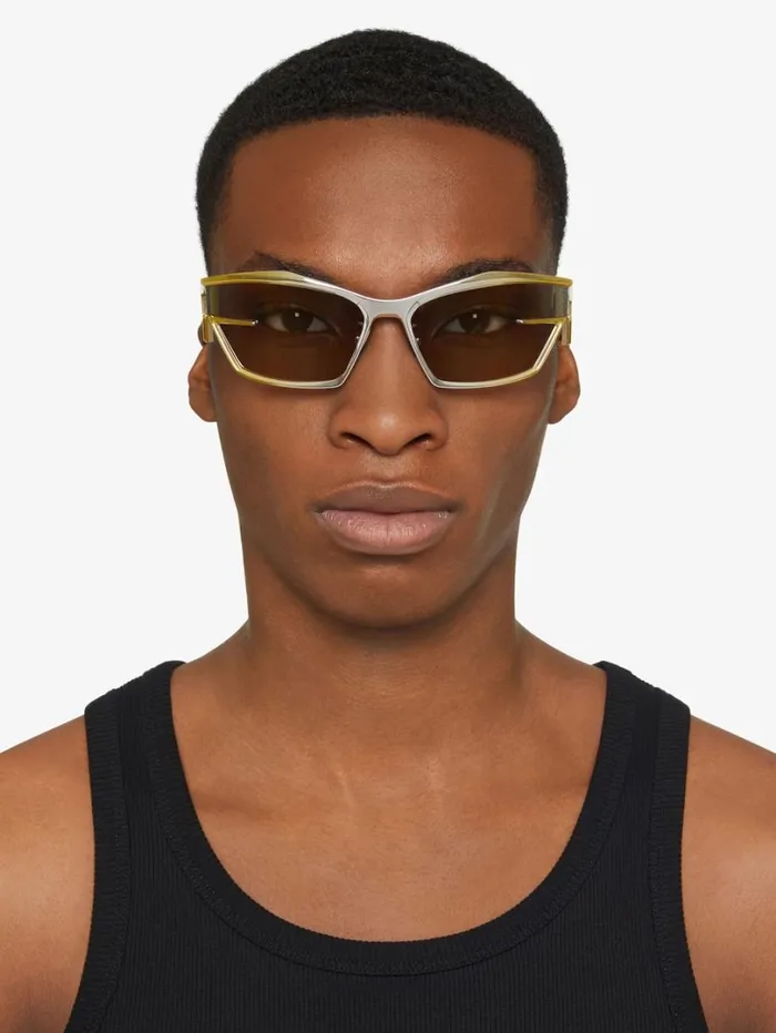 Givenchy Giv Cut Unisex Sunglasses In Metal Dark Yellow WomenMen Sunglasses Givenchy Giv Cut Unisex Sunglasses In Metal Dark Yellow WomenMen Sunglasses