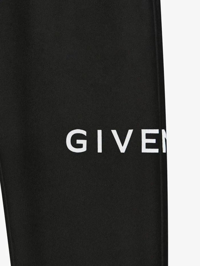 Givenchy GIVENCHY Archetype Slim Fit Jogger Pants In Fleece Black Men Pants and Shorts