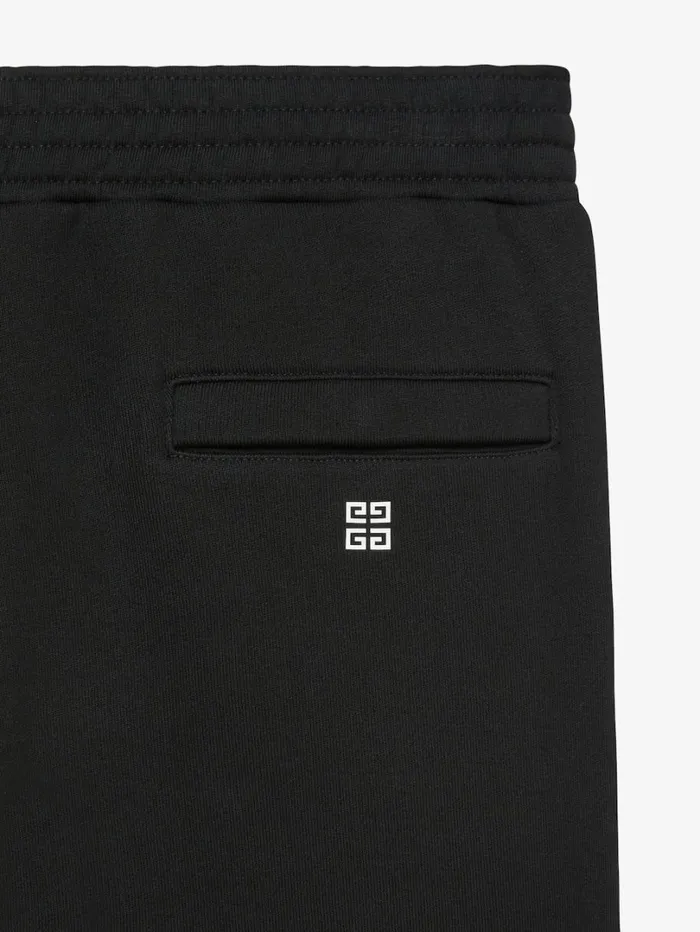 Givenchy GIVENCHY Archetype Slim Fit Jogger Pants In Fleece Black Men Pants and Shorts