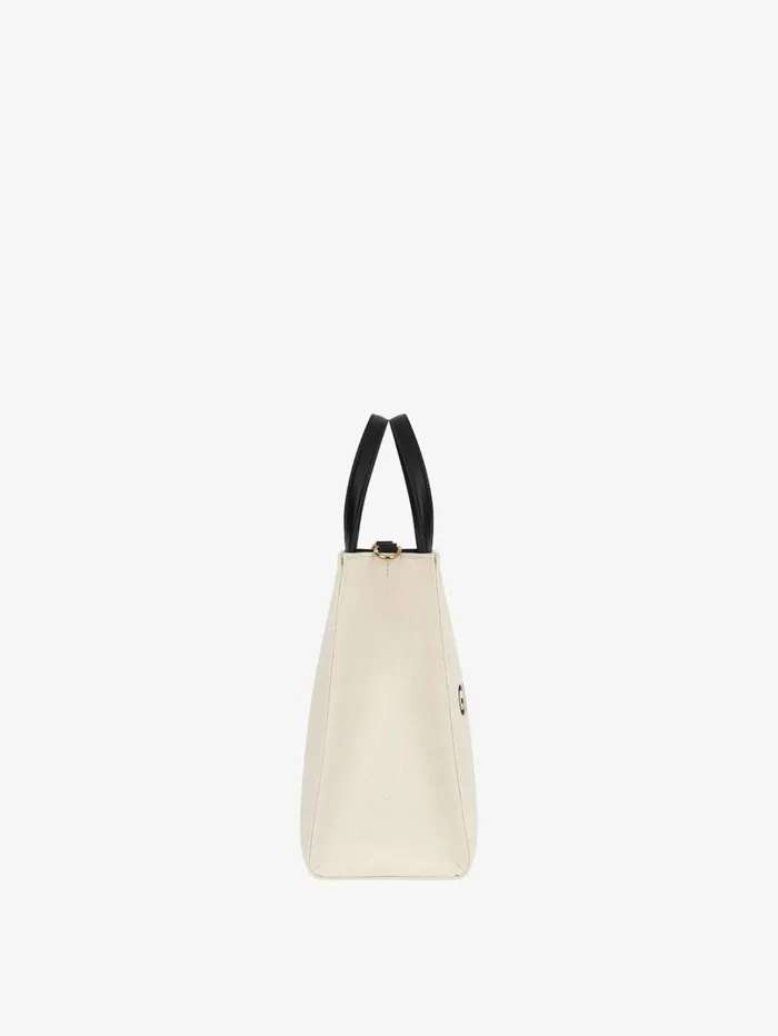 Givenchy Medium GTote Shopping Bag In Canvas Beigeblack Women Shoulder Bags Givenchy Medium GTote Shopping Bag In Canvas Beigeblack Women Shoulder Bags