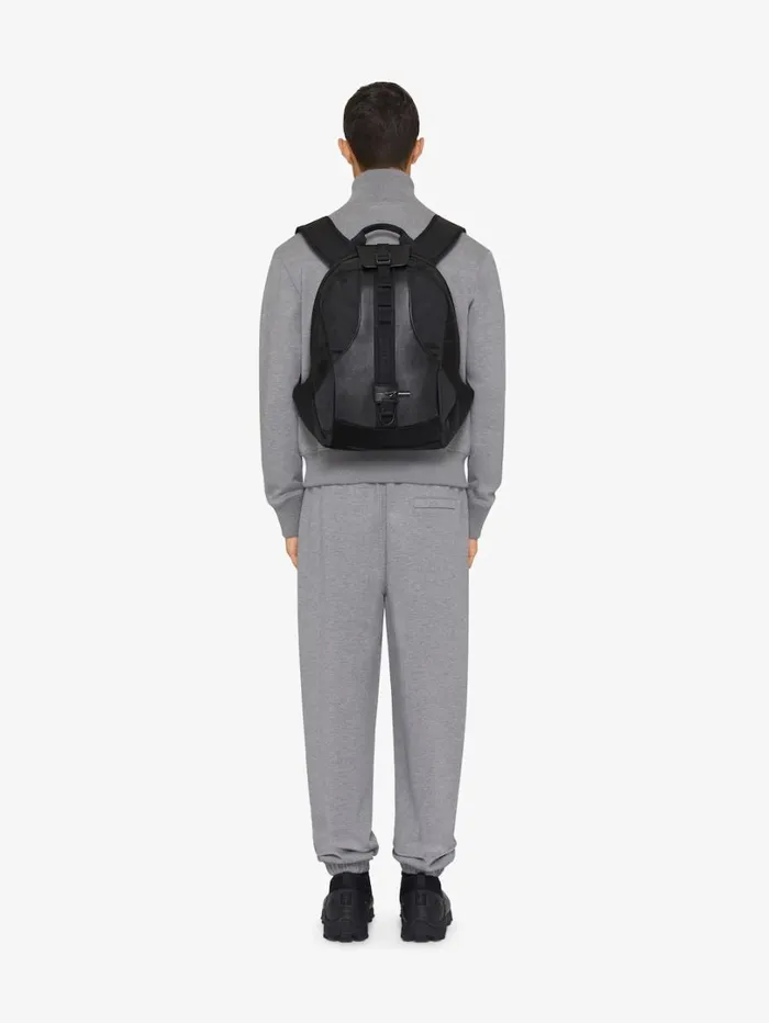 Givenchy Medium GTrail Backpack In Nylon And Leather Black Men Backpacks Givenchy Medium GTrail Backpack In Nylon And Leather Black Men Backpacks
