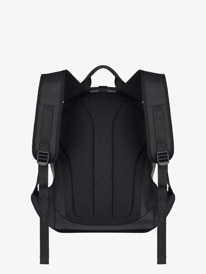 Givenchy Medium GTrail Backpack In Nylon And Leather Black Men Backpacks Givenchy Medium GTrail Backpack In Nylon And Leather Black Men Backpacks