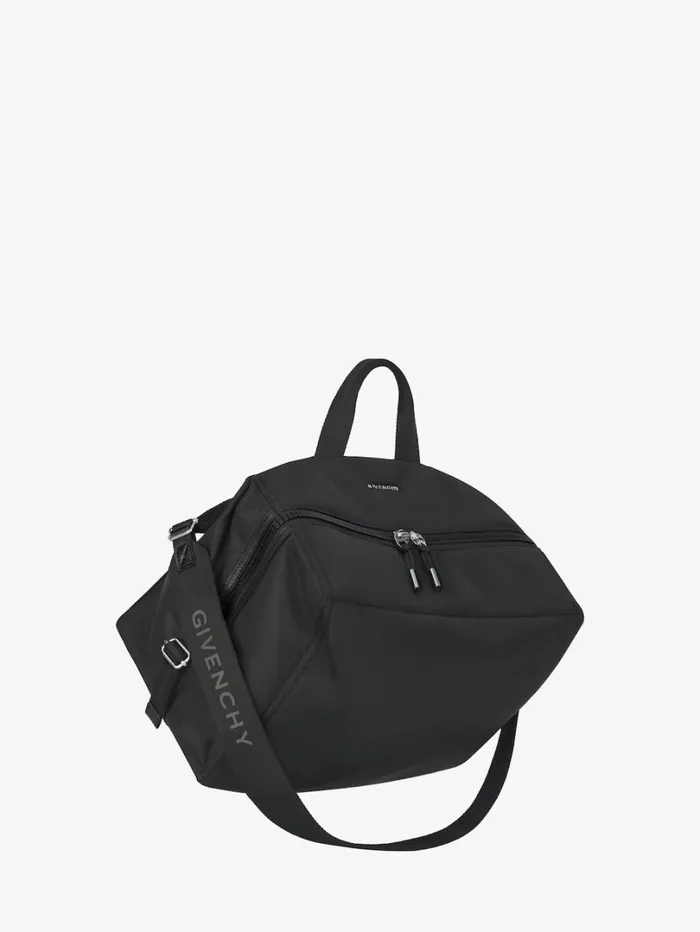 Givenchy Medium Pandora Bag In Nylon Black Men Crossbody Bags Givenchy Medium Pandora Bag In Nylon Black Men Crossbody Bags