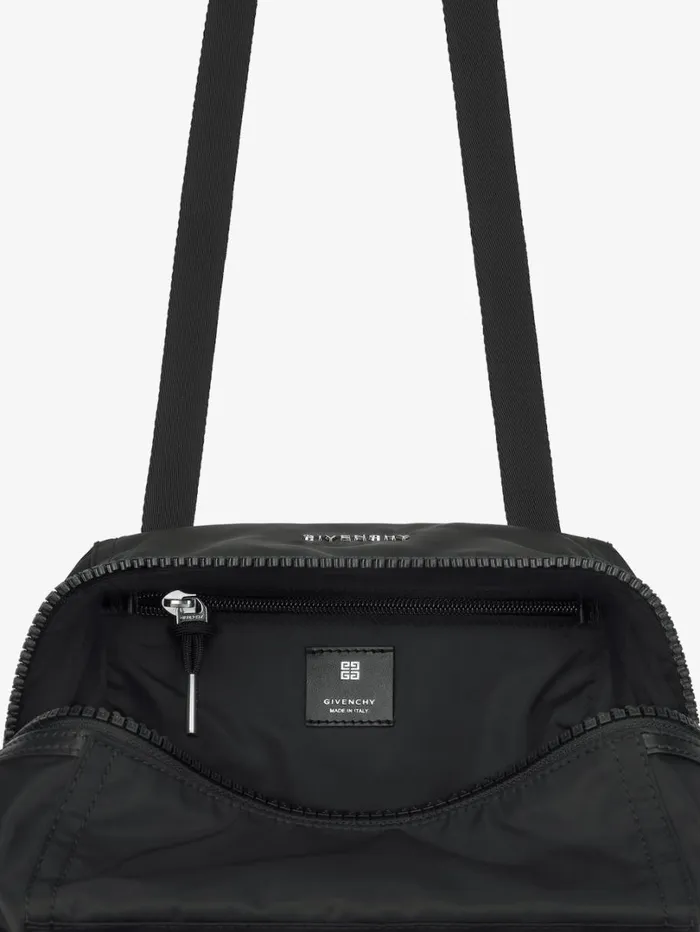 Givenchy Medium Pandora Bag In Nylon Black Men Crossbody Bags Givenchy Medium Pandora Bag In Nylon Black Men Crossbody Bags