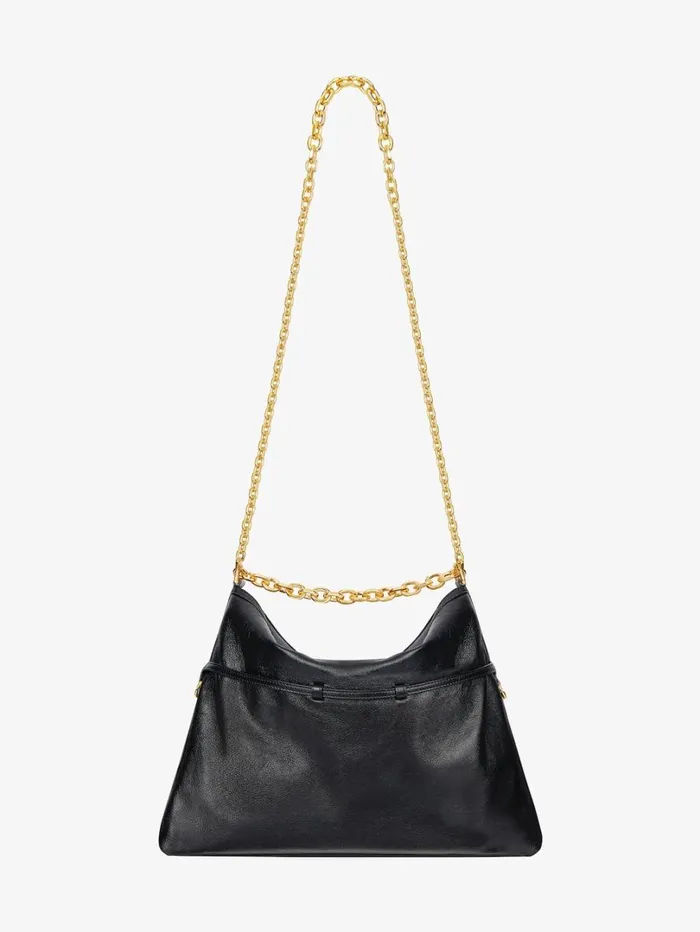 Givenchy Medium Voyou Chain Bag In Leather Black Women Shoulder Bags Givenchy Medium Voyou Chain Bag In Leather Black Women Shoulder Bags