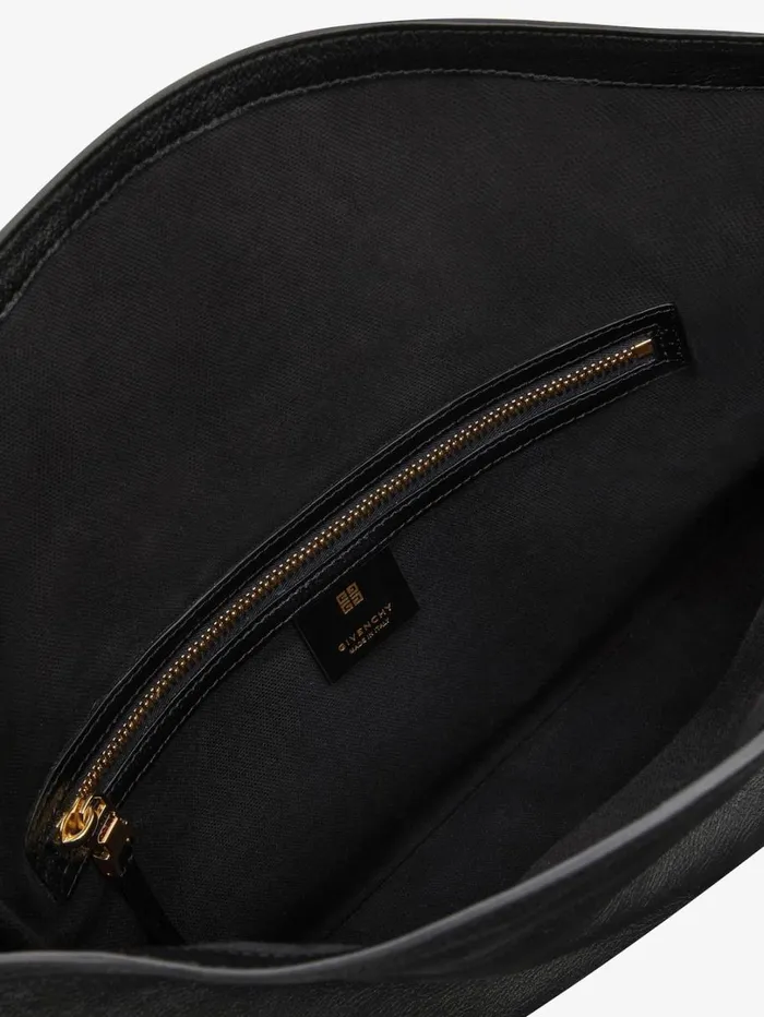 Givenchy Medium Voyou Chain Bag In Leather Black Women Shoulder Bags Givenchy Medium Voyou Chain Bag In Leather Black Women Shoulder Bags