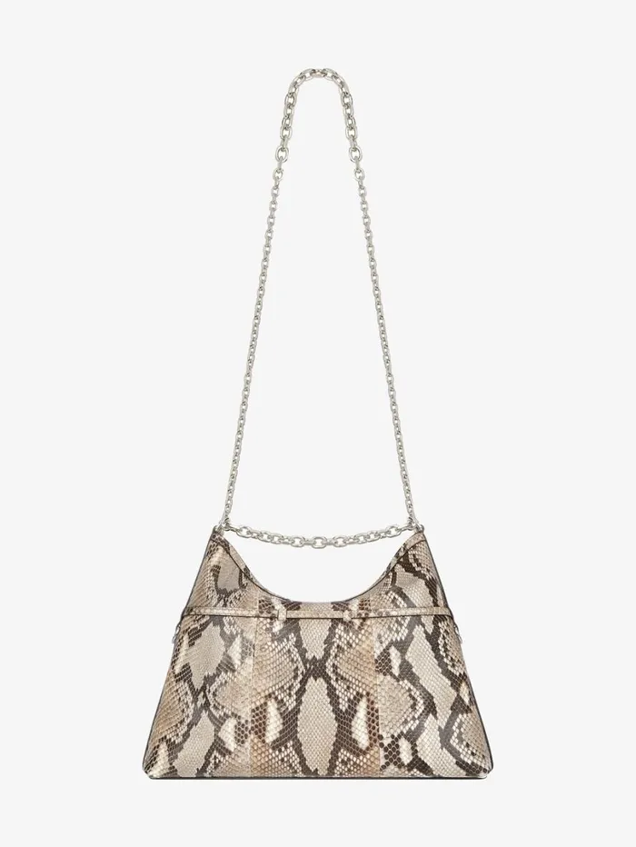 Givenchy Medium Voyou Chain Bag In Python Greynatural Women Shoulder Bags Givenchy Medium Voyou Chain Bag In Python Greynatural Women Shoulder Bags