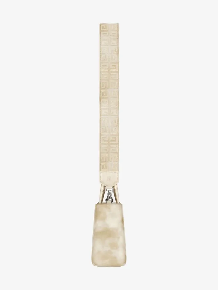 Givenchy Mini GTote Shopping Bag In 4G Lurex Embroidery Dusty Golden Women Shoulder Bags Givenchy Mini GTote Shopping Bag In 4G Lurex Embroidery Dusty Golden Women Shoulder Bags
