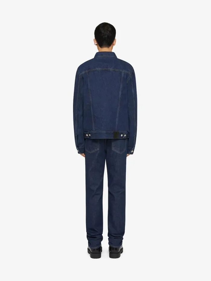 Givenchy Slim Fit Jeans In Denim Indigo Blue Men Pants and Shorts