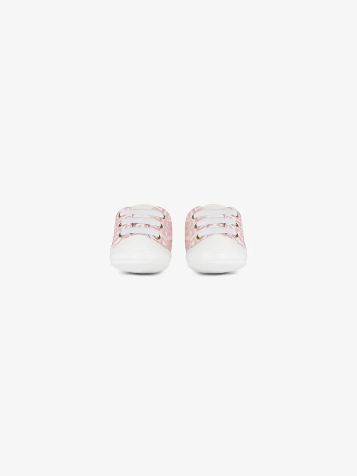 Givenchy Slippers In 4G Jacquard Pale Pinkwhite WomenMen Baby 1 Month To 3 Years