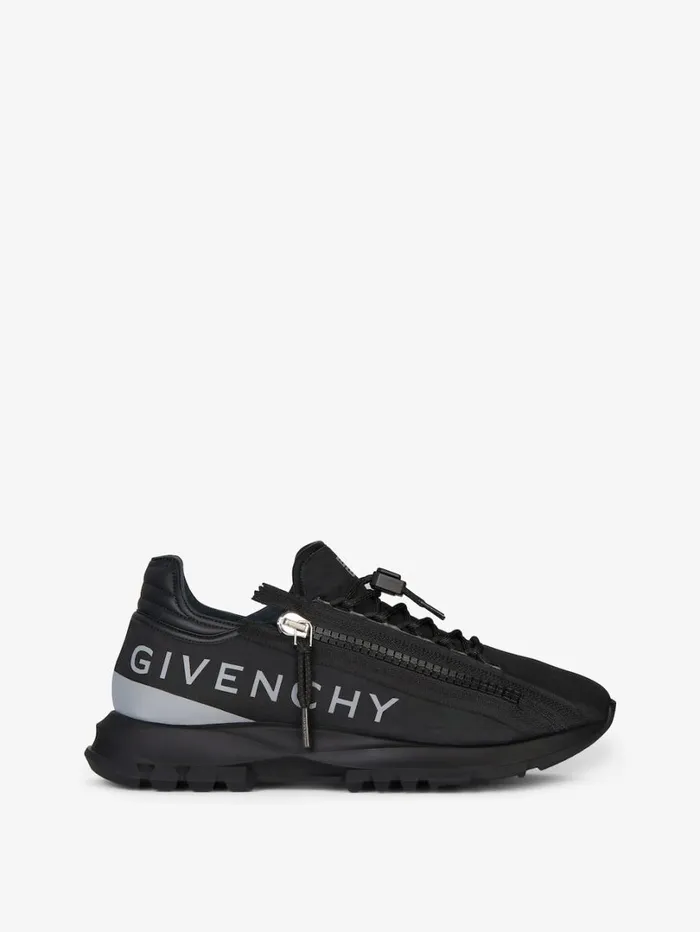 Givenchy Spectre Runner Sneakers In Synthetic Fiber With Zip Black Men Sneakers Givenchy Spectre Runner Sneakers In Synthetic Fiber With Zip Black Men Sneakers