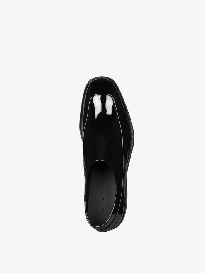 Givenchy Squared Derbies In Patent Leather Black Men Boots and Loafers Givenchy Squared Derbies In Patent Leather Black Men Boots and Loafers