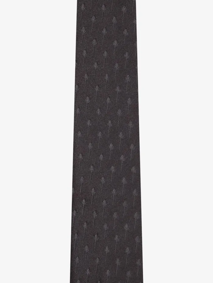 Givenchy Tie In Printed Silk Black Men Scarves and Ties Givenchy Tie In Printed Silk Black Men Scarves and Ties