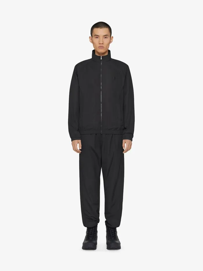 Givenchy Tracksuit Pants With 4G Detail Black Men Pants and Shorts