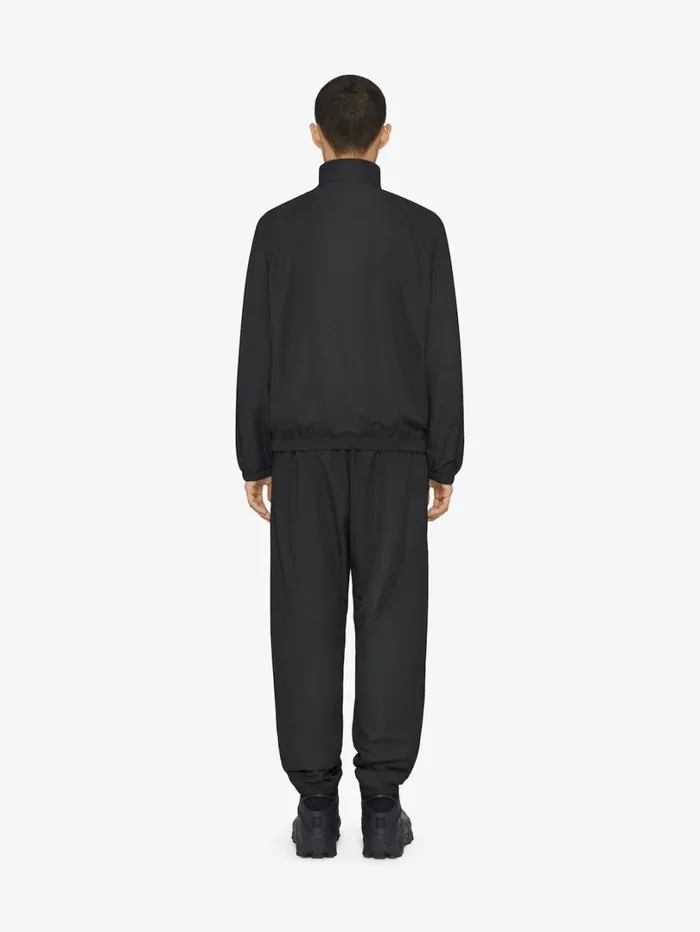 Givenchy Tracksuit Pants With 4G Detail Black Men Pants and Shorts