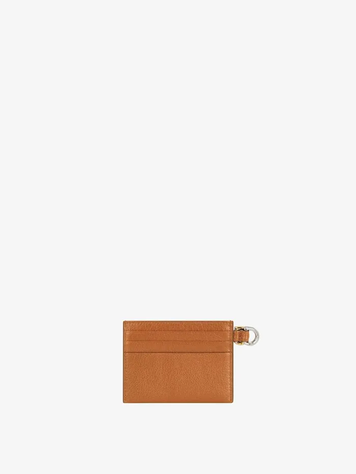 Givenchy Voyou Card Holder In Leather Soft Tan Women Wallets and Card Holders Givenchy Voyou Card Holder In Leather Soft Tan Women Wallets and Card Holders