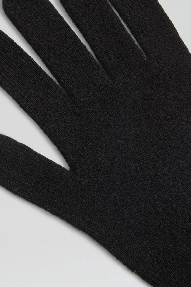 Gloves Women Scanlan Theodore CASHMERE GLOVES Black Gloves Women Scanlan Theodore CASHMERE GLOVES Black
