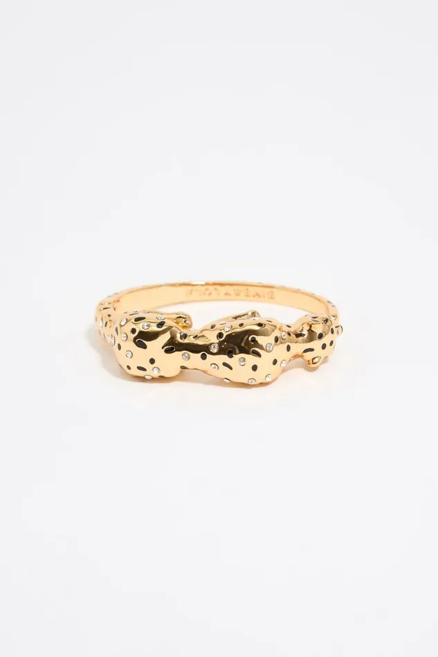 Gold And Black Panther Bracelet Green Women Bimba Y Lola Bracelets Gold And Black Panther Bracelet Green Women Bimba Y Lola Bracelets