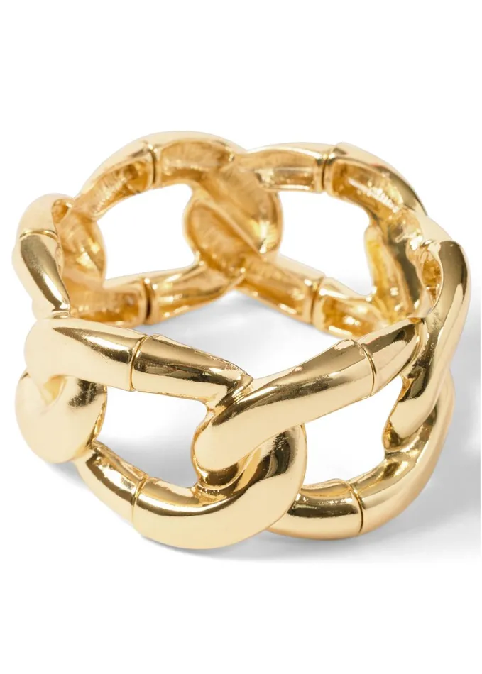 GOLD CHAIN LINK BRACELET Gold Women VENUS Bracelets