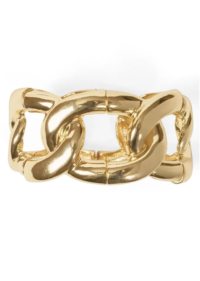 GOLD CHAIN LINK BRACELET Gold Women VENUS Bracelets