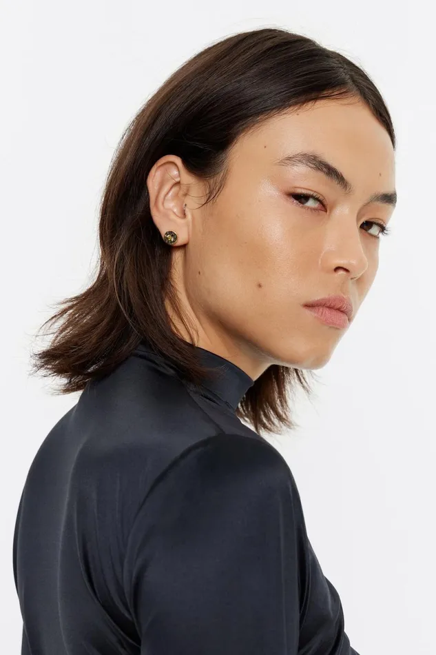 Golden Bee Logo Earrings Yellow Women Bimba Y Lola Jewelry Golden Bee Logo Earrings Yellow Women Bimba Y Lola Jewelry