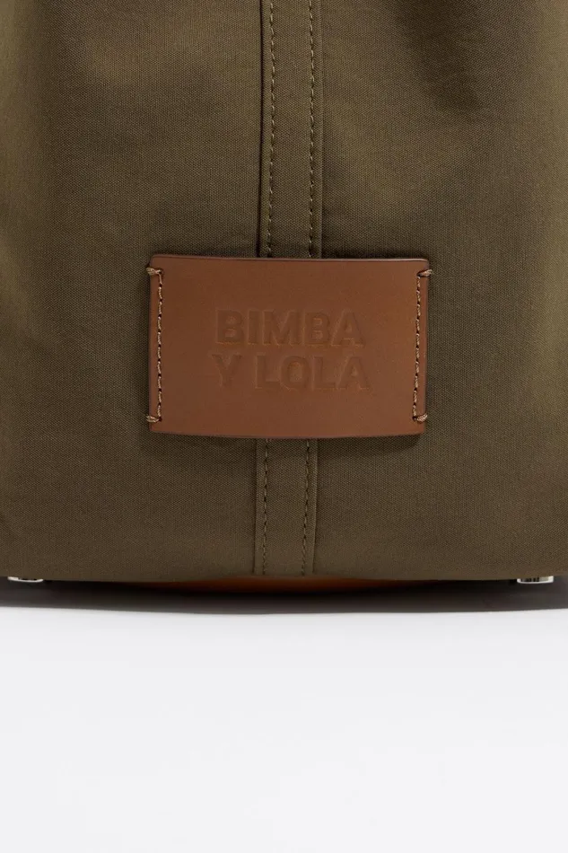 Grand Sac Chihuahua Gabardine Olive Olive Women Bimba Y Lola Crossbody Bags