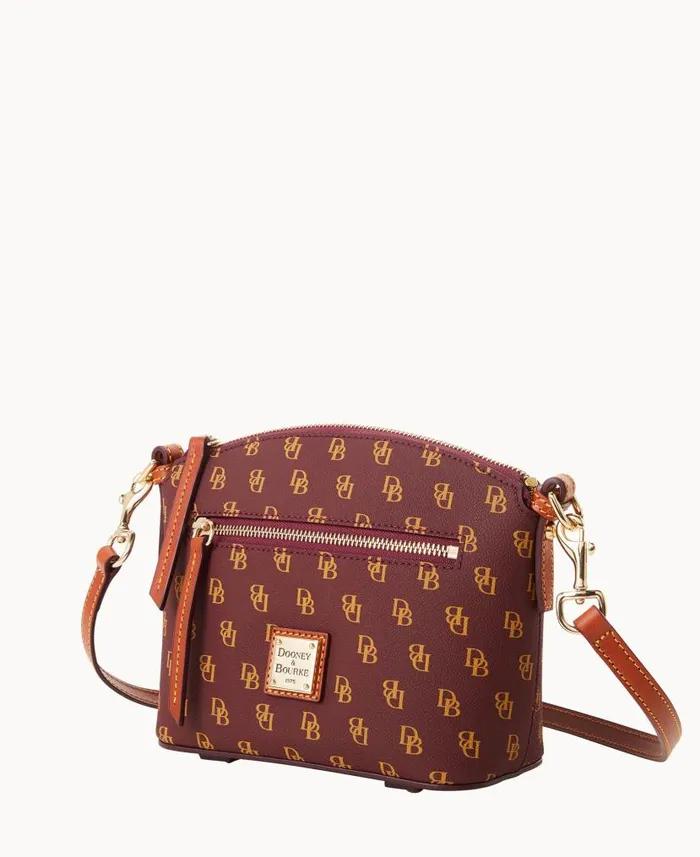 Gretta Domed Crossbody Bordeaux Woman Dooney and Bourke Crossbodies Gretta Domed Crossbody Bordeaux Woman Dooney and Bourke Crossbodies