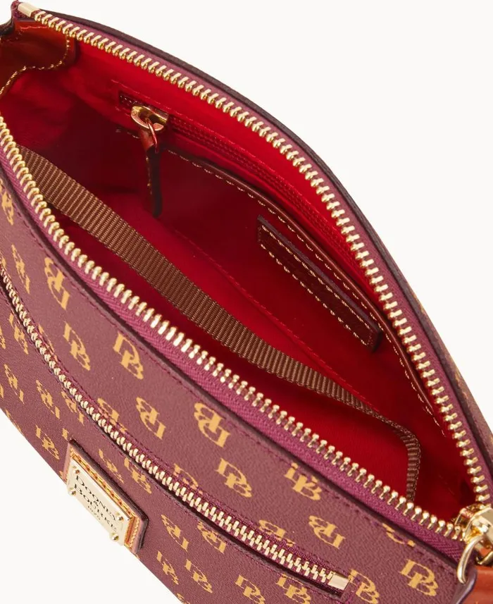 Gretta Domed Crossbody Bordeaux Woman Dooney and Bourke Crossbodies Gretta Domed Crossbody Bordeaux Woman Dooney and Bourke Crossbodies