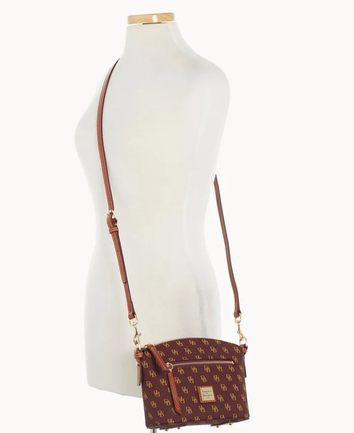 Gretta Domed Crossbody Bordeaux Woman Dooney and Bourke Crossbodies Gretta Domed Crossbody Bordeaux Woman Dooney and Bourke Crossbodies