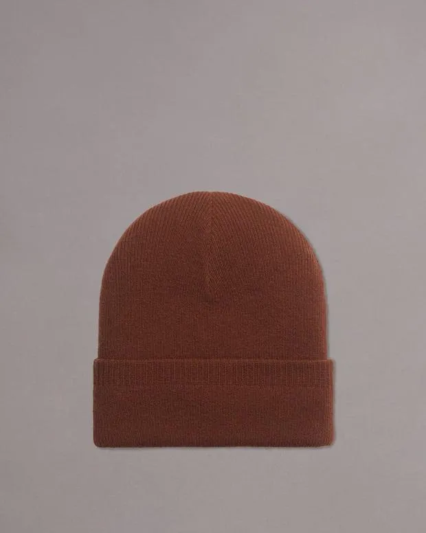 Hats and Gloves Men Rag and Bone Max Beanie Chocolate Brown